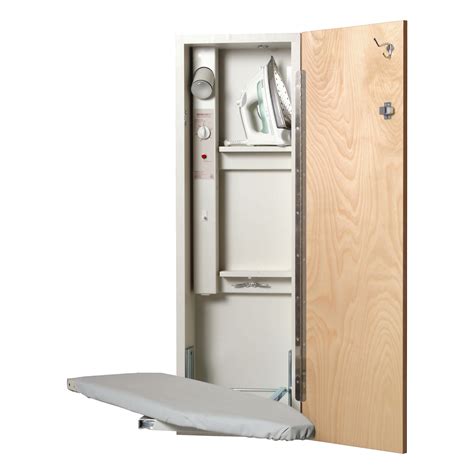 built in the wall ironing board with electrical box|wall mounted swivel ironing board.